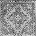 thumbnail image 1 of Ahgly Company Indoor Square Persian Gray Traditional Area Rugs, 6' Square, 1 of 1