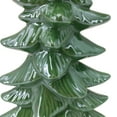 thumbnail image 2 of Holiday Time 7in Green Ceramic Tree Decor, 2 of 4