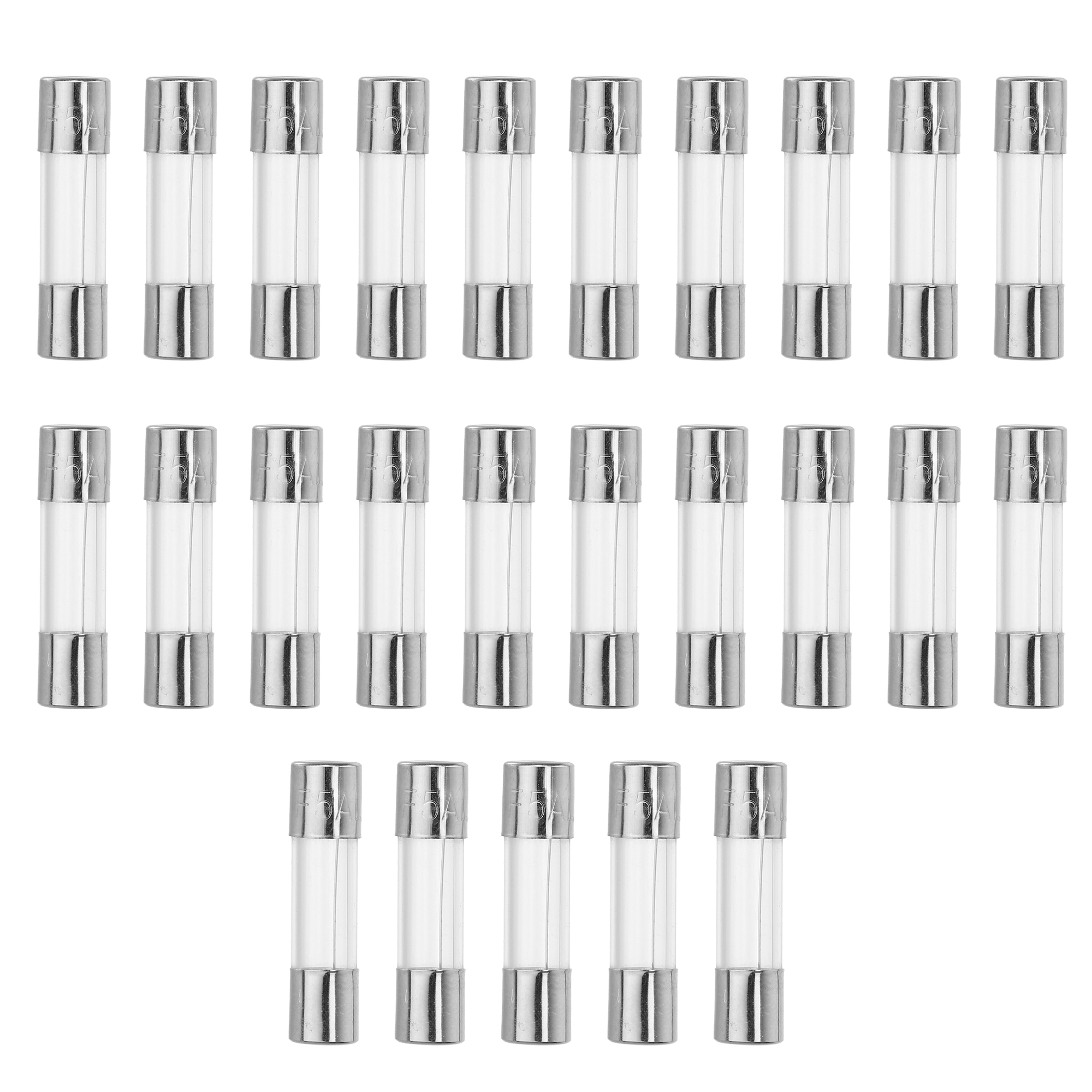 100PCS 1A 250V Quck Fast Blow Glass Tube Fuse 5x20mm F1AL250V