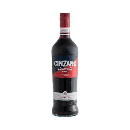 Cinzano, Vermouth, Red Blend, Rosso, 750 ml, 15% ABV, Shelf Stable, Glass Bottle, Good with cheese
