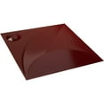 thumbnail image 6 of Ekena Millwork 19 5/8"W x 19 5/8"H Ezra EnduraWall Decorative 3D Wall Panel, Gloss Merlot (12-Pack for 32.04 Sq. Ft.), 6 of 6