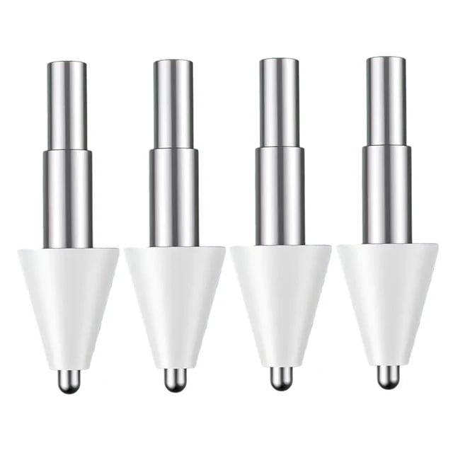 Pointes de Remplacement pour Stylet Xiaomi, Pointes de Stylo en Métal Résistantes à l'Usure, Pointes Fines Intelligentes pour Xiaomi Mi Pad 5 Pro, Pointes de Rechange 4 Pcs Blanches