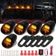 thumbnail image 2 of 5 Pack LED Cab Lights Cab Roof Marker Running Lights Cab Clearance Lights for Trucks, 2 of 5