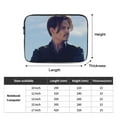 thumbnail image 4 of Johnny Depp Laptop Sleeve Case Shockproof Portable Laptop Inner Bag Protective Notebook Case 13 Inch, 4 of 8