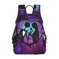 thumbnail image 1 of The Nightmare Before Christmas Lightweight Backpack Student Bookbag School Bag Satchel Daypack Unisex Knapsack Rucksack For Kids Teens Adult, 1 of 5