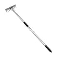 thumbnail image 3 of S SERENABLE Weeding Rake Ergonomic Grip Multifunctional Garden Hoe for Farm Digging Yard 8 tooth, 3 of 9