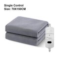 thumbnail image 1 of Couverture Électrique 220V Surmatelas Chauffant avec Thermostat Réglable Protection contre la Surchauffe Chauffage Rapide, 1 of 6