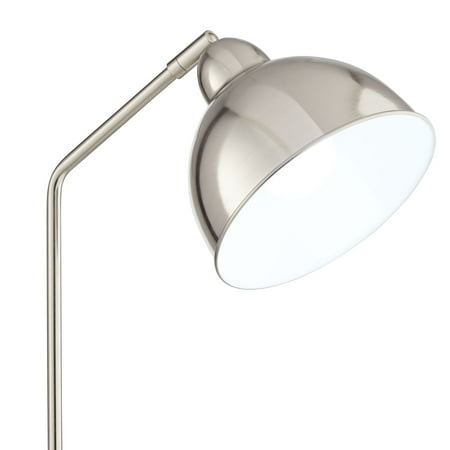 OttLite - Covington LED Floor Lamp - Brushed Nickel