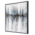 thumbnail image 1 of Brume de Cobalt, Toile Peinte à la Main, 1 of 3