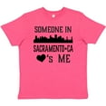 thumbnail image 3 of Inktastic Sacramento California Someone Loves Me Skyline Youth T-Shirt, 3 of 5