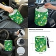 thumbnail image 7 of Jeiento St. Patrick's Day Car Seat Covers Set of 14 Steering Wheel Cover Seatbelt Cushion Pad Trash Bin Car Armrest Cover Cushion Rearview Mirror Cover Gear Shift Knob Cover Set Cup Holder, 7 of 7