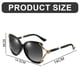 thumbnail image 2 of Gafas de sol modernas y elegantes con montura grande de estilo europeo y americano, fabricadas en PC y TAC, 2 of 5