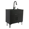 thumbnail image 3 of Laundry Sink Stainless Steel Utility Sink Cabinet with Sink with Flexible Faucet, 3 of 8