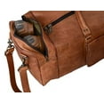 thumbnail image 6 of 28-Inch Large Leather Duffel Bag – Travel, Gym, Sports, Overnight & Weekend Bag for Men & Women, 6 of 7