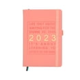 thumbnail image 4 of 2023 Planner Diary 164 Páginas Agenda  y mensual Cubierta de cuero para Rosado Zulema  Cuaderno planificador, 4 of 8