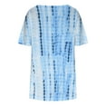 thumbnail image 5 of Birdeem Blouse Décontractée à Manches Courtes Imprimée pour Femmes, Grande Taille, à Volants, Col en V, 5 of 5