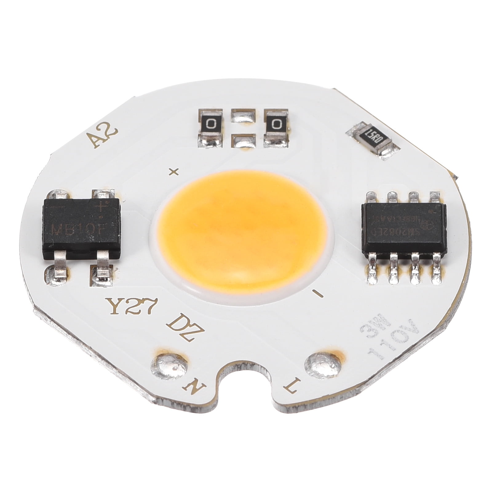 Uxcell LED Chip Bulb 110V 3W Warm White 3000-3200K High Power Floodlight Lamp Module Aluminium Board