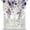Purple, variant on Navy Blue Flowers Tie Up Curtains for Kitchen Living Room, Thermal Insulated Adjustable Tie Up Shade Rod Pocket Panel for Small Window, Spring Floral Elegant Pastoral Watercolor 42"W x 63"L