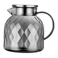 thumbnail image 4 of jifeng Pichet à Boisson avec Couvercle, Grand Alésage, Pichet en Verre pour Boisson Thé Glacé Lait 1500 ml, 4 of 9