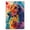 Afghan Hound, variant on Funny Dog Painting,Plott Hound Dog Art Wall Decor, Inspirational Wall Art for Dog Lover, Modern Home Decor, Bathroom, Bedroom, Guest Room, Kitchen, Living Room, Office