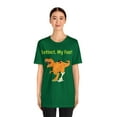 thumbnail image 3 of Funny Amputee T-Shirt “Peg-Asaurus Bone leg V1” Humor Crew Neck T-Shirt, 3 of 4