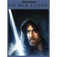 thumbnail image 2 of Boy's Star Wars: Obi-Wan Kenobi Lightsaber Glow Kenobi Portrait Pull Over Hoodie Navy Blue Heather Small, 2 of 4