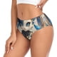 thumbnail image 2 of Fotbe Exotic Blue Cat Calzones Estampados para Mujer – Ropa Interior de Algodón, Cómoda, Suave y Elástica-3X-Large, 2 of 6