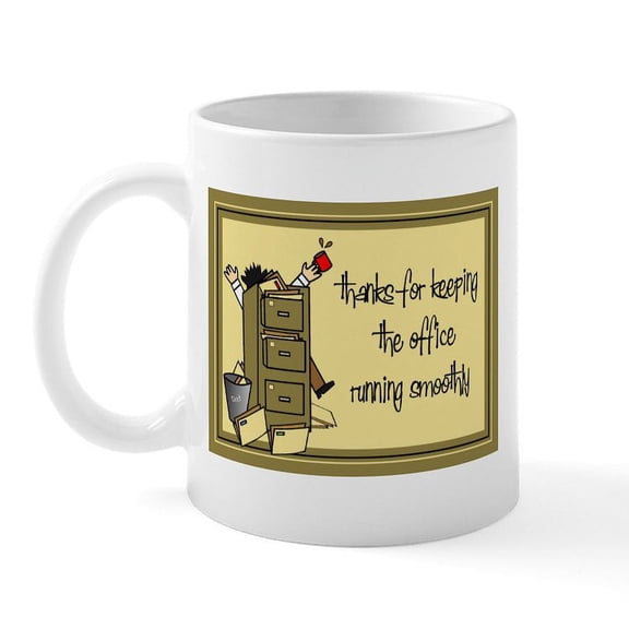 CafePress - Administrative Professional Appreciation Mug - 11 oz Ceramic Mug - Novelty Coffee Tea Cup