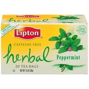 Lipton Herbal Peppermint Tea Bags, 20ct
