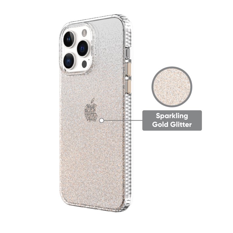 【スワロフスキー】クリスタル iPhone13 iPhone14ケース Gold High smartphone case, iPhone® 14, Gold tone | Swarovski
