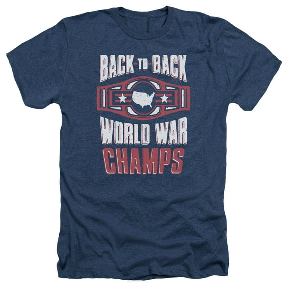 - Ww Champs - Heather Short Sleeve Shirt - XX-Large