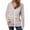 Multicolor-Striped, variant on Trendy Jackets for Women Full Zip Up Hoodies with Pockets Long Sleeve Graphic Print Zipper Hooded Sweatshirts (XL, Purple-Striped)