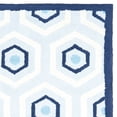 thumbnail image 2 of Kids Rug - Safavieh Kids Cotton -Blue/Ivory-Color:Blue/Ivory,Design:Kids,Shape:Small Rectangle,Size:6'L x 4'W, 2 of 2