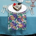 thumbnail image 4 of Shangniulu Mardi Gras Pattern Cloth Napkins, Soft; Comfortable Polyester Dinner Napkin for Family, Restaurant, Weddings, Parties, 4 of 7