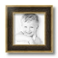 thumbnail image 2 of ArtToFrames 6" x 6" Black Panel With Gold Lip Picture Frame, 6x6 inch Multi Wood Poster Frame (WOM-5092),  Pack, 2 of 7
