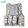 thumbnail image 1 of Outlife Gilet Tactique Molle Airsoft Militaire de Combat Paintball Protection Extérieure Chasse, 1 of 9