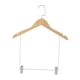 thumbnail image 4 of Perchas de madera maciza para trajes, pantalones, ropa interior, sujetadores, pinzas para la ropa, 360 grados para ropa de hombre, 4 of 9