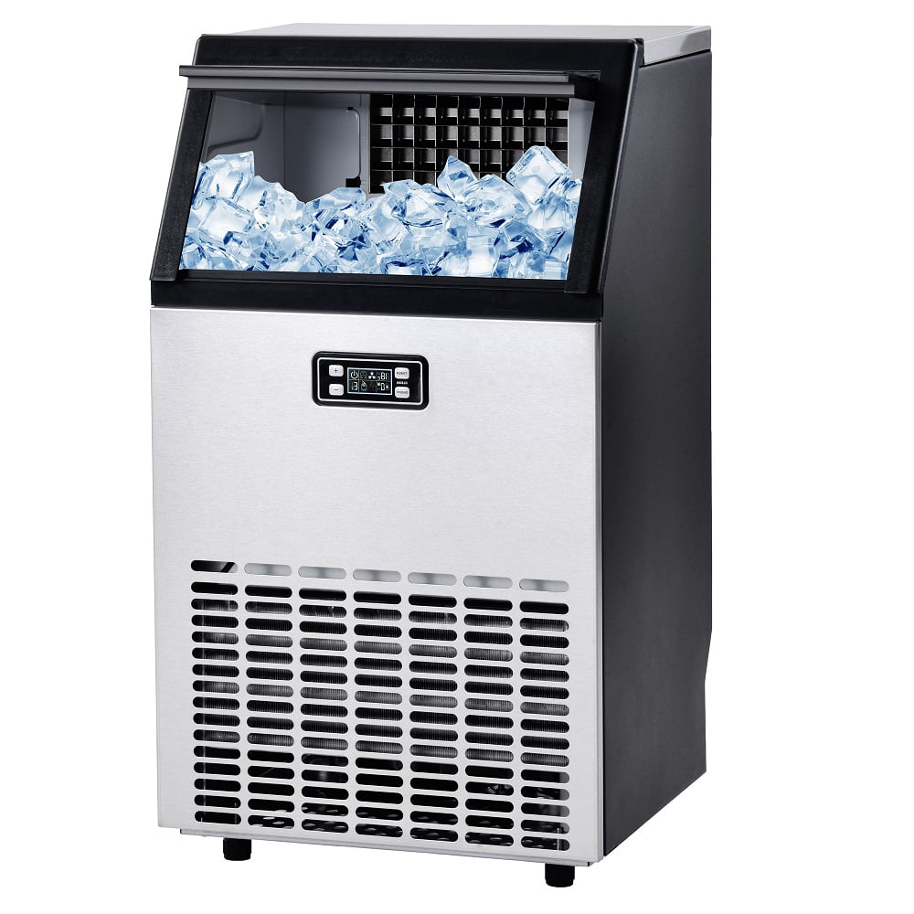Commercial Ice Maker Cube Machine Freestanding Undercounter Home Bar Built-In 