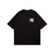 thumbnail image 1 of Men's Van Gogh Starry Night Graphic T-Shirt, Black Cotton Blend Casual Crew Neck Tee with Inspirational Quote "Don't Be So Hard on Yourself" for Spring & Summer Fashion, 1 of 5