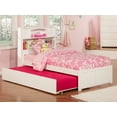 thumbnail image 3 of Newport Twin Extra Long Bed with Footboard and Twin Extra Long Trundle in White, 3 of 7
