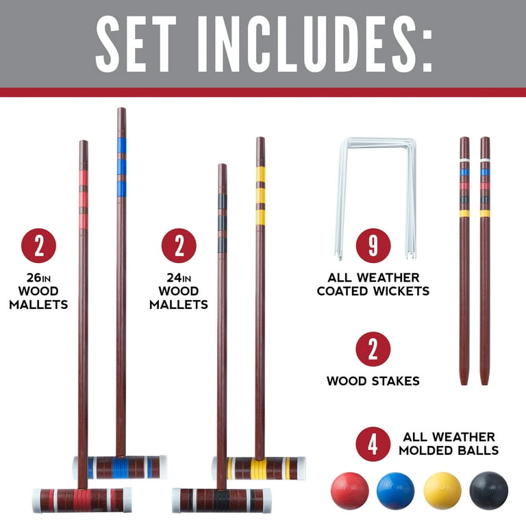 Set Up Croquet Wicket