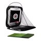 thumbnail image 2 of Red de astillado de golf Accesorios de golf Fácil de instalar Ayuda para golpear golf Red de entrenamiento de golf plegable Red de golf para práctica Red con tapete, 2 of 7