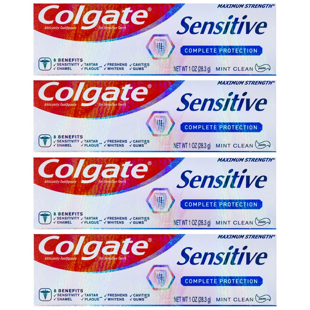 Colgate Sensitive Complete Protection Toothpaste, Maximum Strength