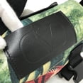 thumbnail image 6 of Pre-Owned Valentino Garavani dragon motif crossbody bag, canvas shoulder green, for... (Good), 6 of 12