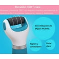 thumbnail image 3 of Electric Foot Files Rechargeable Pedicure Tools Foot Care Kit Waterproof Electric Pedicure Foot File with Coarse Roller Heads Pedicure Kit for Cracked Heels Calluses & Dead Skin,, 3 of 5