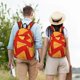 thumbnail image 4 of Disketp Tortilla chips print Canvas Backpack Lightweight Travel Daypack Student Rucksack Laptop Backpack-, 4 of 5