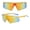 Golden Frame Orange Film, variant on Outdoor Sunglasses for Sports, Cycling, Driving, and Travel - Trendy, Casual, and Sporty Styles for Fashionable Sun Protection
