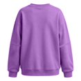 thumbnail image 5 of qafoshin Plus Size Sweatshirts for Women Oversized Pullover Long Sleeve Tops Crew Neck Basic Daily Tops, 5 of 6