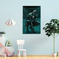 thumbnail image 4 of Fighter Israel Adesanya Posters Wall Art Poster Scroll Canvas Painting Picture Living Room Decor Home 24x36inch(60x90cm), 4 of 6