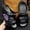 Black Gray, variant on Men's 2-in-1 Letter Print Slides, Thick Sole Non-slip Open Toe Sandals, Summer Trendy Beach Clogs